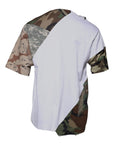 Dolce & Gabbana White Camouflage Cotton Crew Neck T-shirt