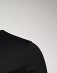 Dolce & Gabbana Black Cotton Crew Neck Short Sleeves T-shirt