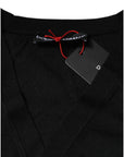 Dolce & Gabbana Black Cashmere Button Down Cardigan Sweater