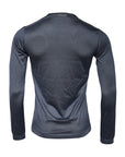 Dolce & Gabbana Dark Gray Silk Crew Neck Pullover Sweater