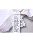 Dolce & Gabbana White Logo Embellished Crew Neck T-shirt