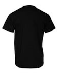 Balenciaga Black Cotton Logo Print Crew Neck Short Sleeves T-shirt