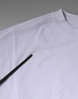 Balenciaga White Logo Cotton Crew Neck Short Sleeves T-shirt