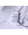 Balenciaga White Logo Cotton Jersey Crew Neck Short Sleeves T-shirt