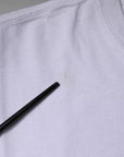 Balenciaga White Logo Cotton Jersey Crew Neck Short Sleeves T-shirt