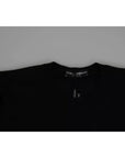 Dolce & Gabbana Black Cashmere Crew Neck Sweatshirt Sweater