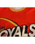 Dolce & Gabbana Orange Royals Print Round Neck T-shirt