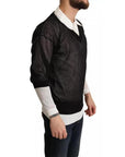 Dolce & Gabbana Black White Shirt One Piece Pullover Sweater
