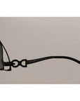 Dolce & Gabbana Black Metal Frame Logo Crystals Shades Sunglasses DG2016B