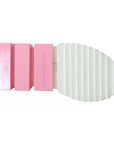 Dolce & Gabbana Pink White Logo Sorrento Sneakers Shoes