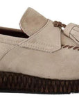 Dolce & Gabbana Beige Moccasins Slip On Leather Men Shoes