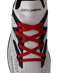 Dolce & Gabbana White SORRENTO Sport Stretch Men Shoes Sneakers