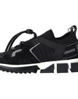Dolce & Gabbana Black White Logo Sorrento Mens Sneakers Shoes