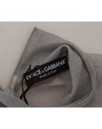 Dolce & Gabbana Gray See Through Turtleneck Pullover Sweater