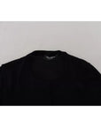 Dolce & Gabbana Black Crewneck Long Sleeves Pullover Sweater