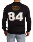 Dolce & Gabbana Black Cupid Print Hoodie Sweatshirt Sweater