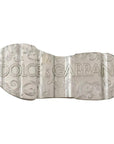 Dolce & Gabbana White Silver Leather Daymaster Sneakers Shoes