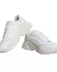 Dolce & Gabbana White Daymaster Low Top Sneakers Shoes