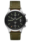 MVMT Green Fabric Watch