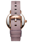 MVMT Purple Leather Watch