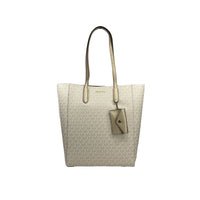 Michael Kors Vincent With Card Case Large Tote Purse Bag Gold