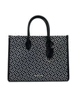 Michael Kors Mirella Medium Top Zip Crossbody Tote Bag Black