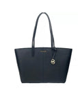 Michael Kors Medium Zip Top Tote Carryall Bag Black