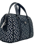 Michael Kors Small Leather Duffle Crossbody Bag Black