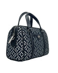 Michael Kors Small Leather Duffle Crossbody Bag Black