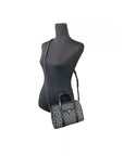 Michael Kors Small Leather Duffle Crossbody Bag Black