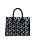 Michael Kors Mirella Small Top Zip Crossbody Tote Bag Black