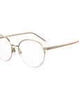 Love Moschino Rose Gold Metal Frames