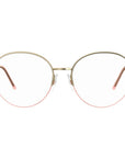 Love Moschino Rose Gold Metal Frames