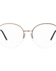 Love Moschino Gold Metal Frames
