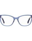 Love Moschino Blue Acetate Frames