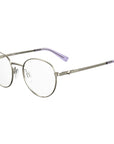 Love Moschino Purple Metal Frames
