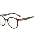 Love Moschino Bicolor Haircalf Frames