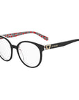 Love Moschino Black Acetate Frames