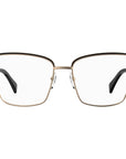Moschino Rose Gold Metal Frames