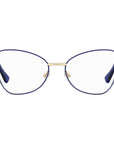 Moschino Blue Metal Frames