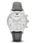 Armani Green Leather Watch