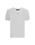Dolce & Gabbana Logo with strass T-shirt