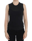 Dolce & Gabbana Elegant Black Sleeveless Pullover Vest