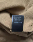Balenciaga Brown Cotton Symbolic Molleton Bouclette Hooded Sweater