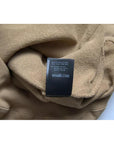 Balenciaga Brown Cotton Symbolic Molleton Bouclette Hooded Sweater