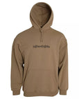 Balenciaga Brown Cotton Symbolic Molleton Bouclette Hooded Sweater