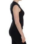 Dolce & Gabbana Elegant Black Sleeveless Pullover Vest