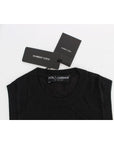 Dolce & Gabbana Elegant Black Sleeveless Pullover Vest