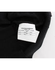 Dolce & Gabbana Elegant Black Sleeveless Pullover Vest