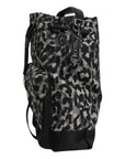 Dolce & Gabbana Multicolor Leopard Jacquard Hobo Crossbody Borse Bag